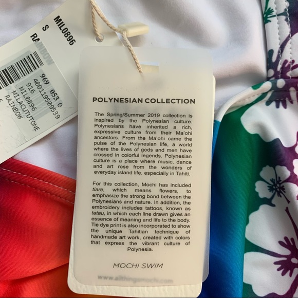 ALL THINGS MOCHI | Mila Striped Crossover 1-Piece - Picture 11 of 12